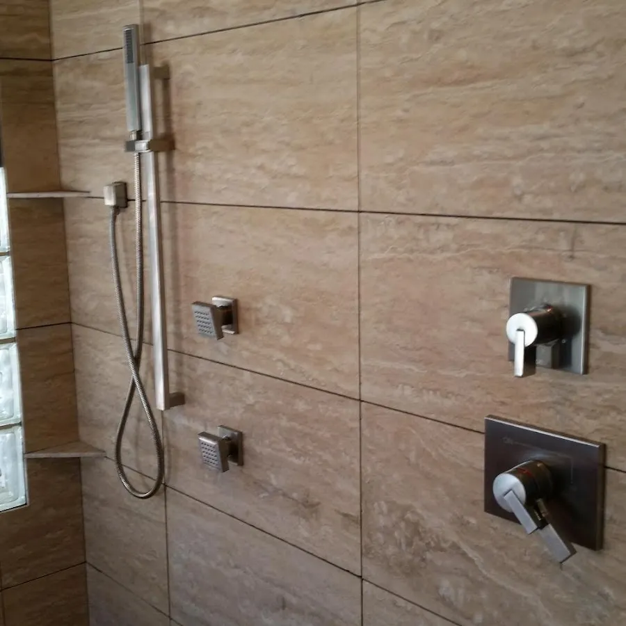 Shower fixture installation for Water Heater Replacement in Fountainebleau